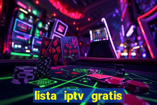 lista iptv gratis futebol ao vivo